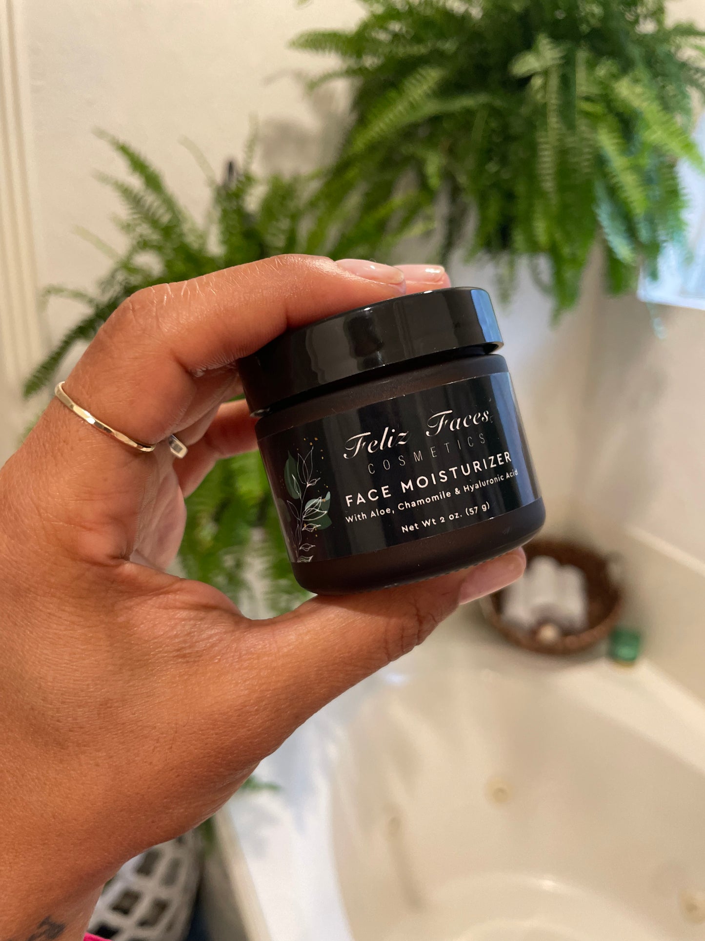 Lightweight Hydrating Face Moisturizer - Vitamins E, C, & B | Feliz Faces