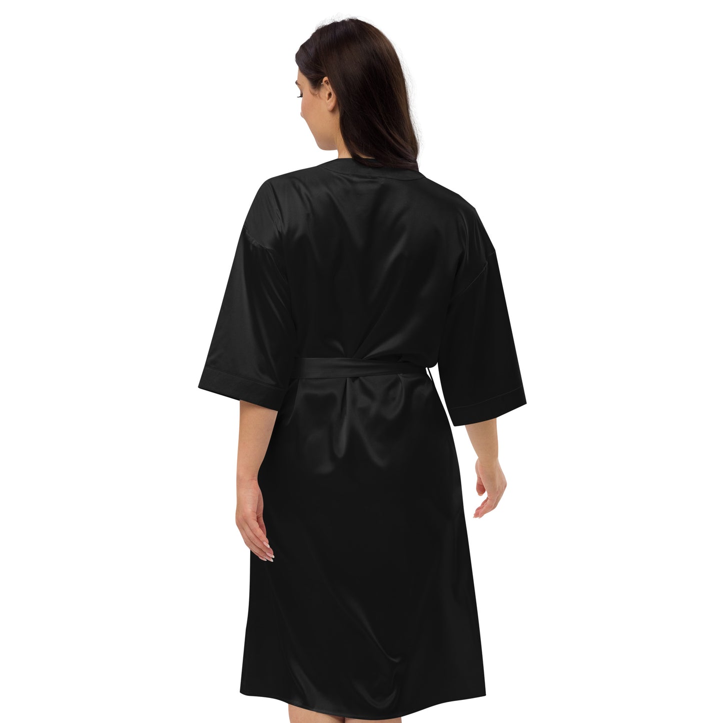 Satin Embroidered Robe